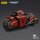 Warhammer 40,000 Raider-pattern Combat Bike Blood Angels with twin-linked bolt rifles 22 cm