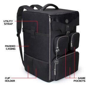 Enhance Brettspiel Rucksack Collectors Edition  Schwarz