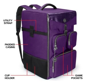 Enhance Brettspiel Rucksack Collectors Edition Lila