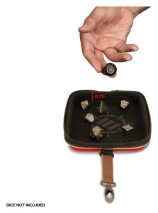 Enhance Brettspiel Würfeltasche Designer Edition Rot
