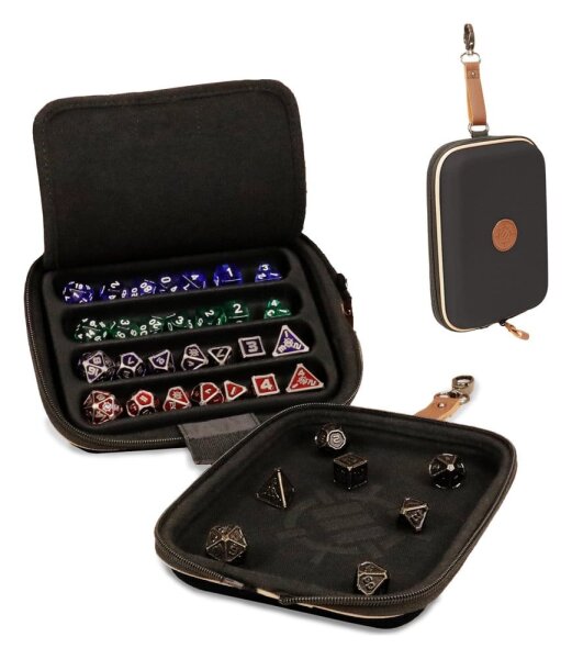 Enhance Brettspiel Würfeltasche Designer Edition Schwarz