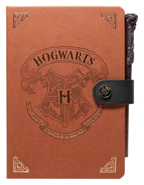 Harry Potter Premium Notizbuch mit Zauberstab-Stift A5
