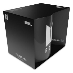 BTS Logo Weiße Tasse 350 ml