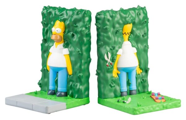 Die Simpsons Buchstützen Homer Busch 17 cm