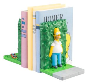 Die Simpsons Buchstützen Homer Busch 17 cm