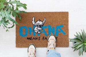 Disney Stitch Fußmatte Ohana 60 x 40 cm