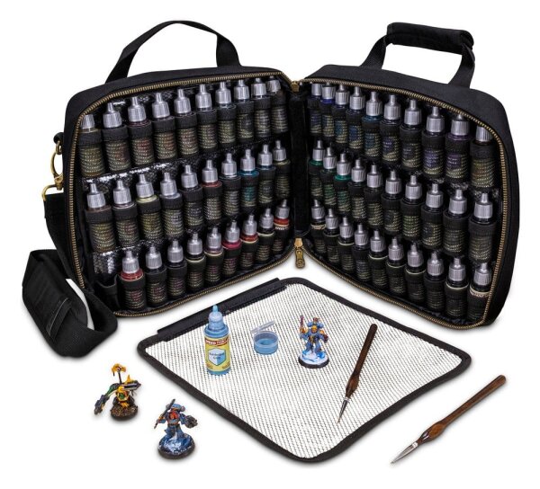 Enhance Miniaturen-Farbkoffer Schwarz