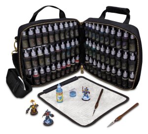 Enhance Miniaturen-Farbkoffer Schwarz