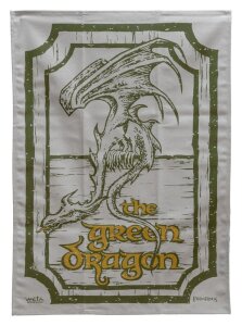 Herr der Ringe Geschirrtuch 2er Pack Green Dragon &...