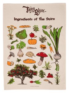 Herr der Ringe Geschirrtuch Ingredients of The Shire...