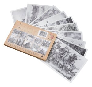 Herr der Ringe Postkarten Set Concept Art by Alan Lee: The Lord of the Rings 15 x 12 cm
