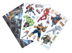Marvel Stanzmagnet-Set Avengers