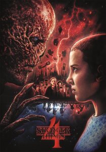 Stranger Things Puzzle Stranger Things 4 Upside Down...