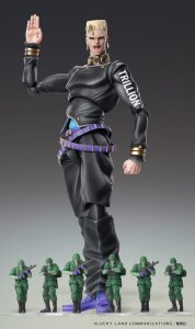 JoJos Bizarre Adventure: Diamond Is Unbreakable Actionfigur Chozokado Keicho Nijimura & Bad Company 17 cm