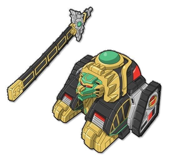 Power Rangers Thunderzord Actionfigur Lion