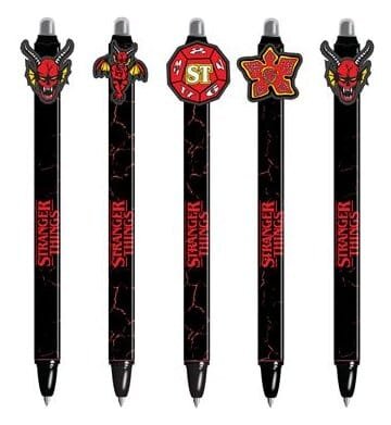 Stranger Things Radierbarer Gelstift Hellfire Club Display (30)