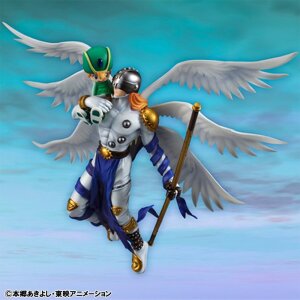 Digimon Adventure G.E.M. Series PVC-Figur Angemon & Takeru Takaishi 22 cm (Repeat)