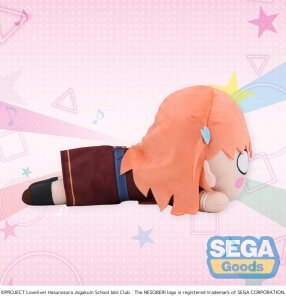 Love Live! Nesoberi (Lay-Down) Plüschfigur Hinoshita Kaho Winter Uniform (M) 16 cm