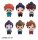 Nintama Rantaro Chokorin Collection Minifiguren 5 cm Vol.2 Blind Box Display (6) (Repeat)