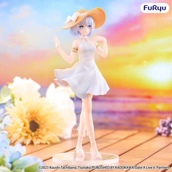 Date A Live V PVC Figur Origami Tobiichi Summer Dress 20 cm