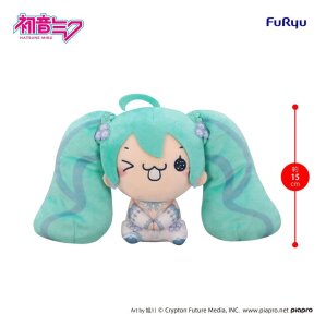 Hatsune Miku Mochipico Plüschfigur Nemophila C 15 cm
