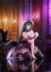 Overlord Desktop Cute PVC Figur Albedo (Negligee ver.) 13 cm