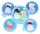 The Falling Merman PVC Mini Figures Luming World Series Blind Box 5 cm Display (12)