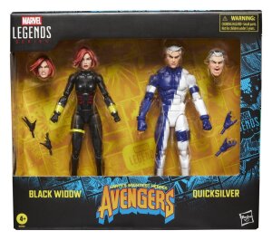 Avengers Marvel Legends Actionfiguren 2er-Pack Black...