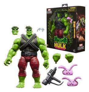 The Incredible Hulk Marvel Legends Actionfigur Professor...