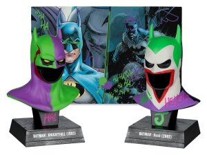 Batman DC Direct Mini-Replik 1/3 2er-Pack Batman Masken...