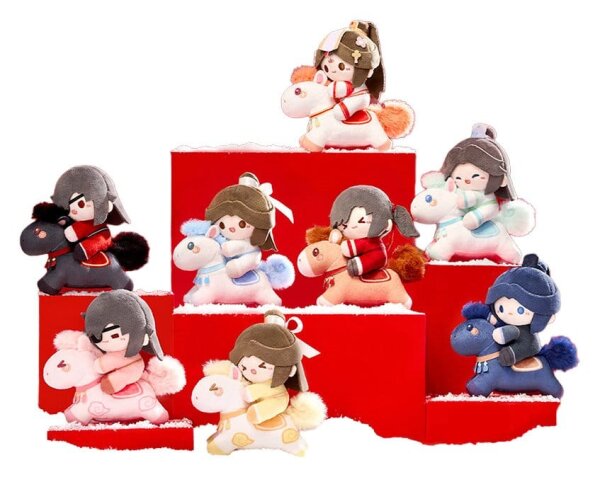 Heaven Officials Blessing Mini Plüschfiguren Ride on Dreams Blind Box 13 cm Display (6)