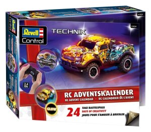 Revell Control Adventskalender RC Car Christmas Driver 28 cm