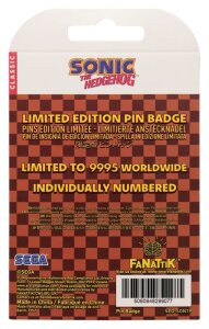 Sonic The Hedgehog Ansteck-Pin Moving
