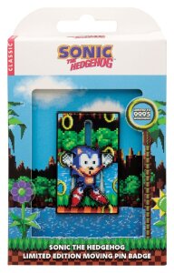 Sonic The Hedgehog Ansteck-Pin Moving