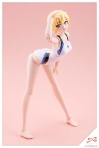 Sousaishojoteien Plastic Model Kit 1/10 Rui Saotome Touou High School Competitive Swimsuit Dreaming Style White Dolphin 16 cm