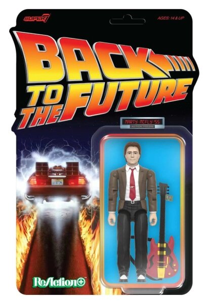 Back to the Future ReAction+ Actionfigur Wave 01 - Marty McFly 55 4 cm