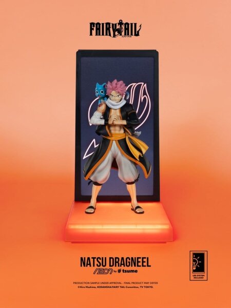 Fairy Tail Neon Figur 1/9 Natsu Dragneel 25 cm