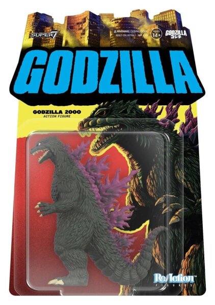 Godzilla Toho ReAction Actionfigur Godzilla 2000 10 cm