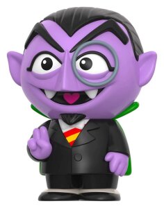 Sesamstraße Fun! Fun! Soft Vinyl Figur Wave 01 - Count von Count 18 cm