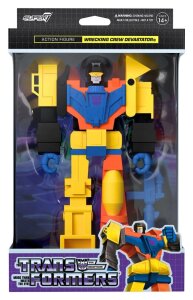 Transformers ReAction Actionfigur Devastator 10 cm