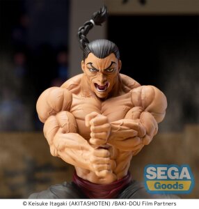 Baki-Dou Luminasta PVC Figur Kaioh Retsu 15 cm