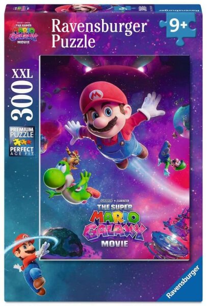 Der Super Mario Galaxy Film Kinderpuzzle (300 Teile XXL)