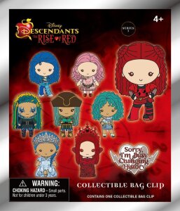 Descendants 3D PVC-Taschenanhänger Serie 1 Display (24)