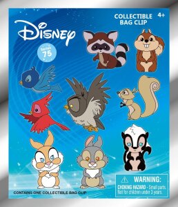 Disney 3D PVC-Taschenanhänger Waldtiere Serie 76...