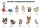 Disney 3D PVC-Taschenanhänger Waldtiere Serie 76 Display (24)