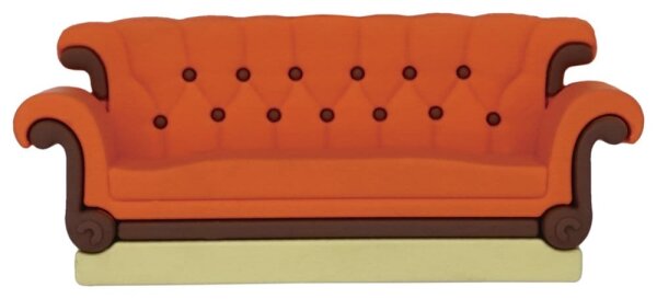 Friends 3D Schaumstoff-Magnet Couch