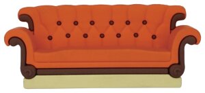 Friends 3D Schaumstoff-Magnet Couch