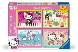 Hello Kitty Puzzles 4er-Pack Los gehts, Hello Kitty!...
