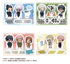 Jujutsu Kaisen Buddycolle Acrylaufsteller 5th Anniversary C Megumi Fushiguro, Yuji Itadori & Nobara Kugisaki 10 cm