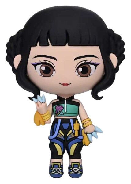KPop Demon Hunters 3D Schaumstoff-Magnet Zoey